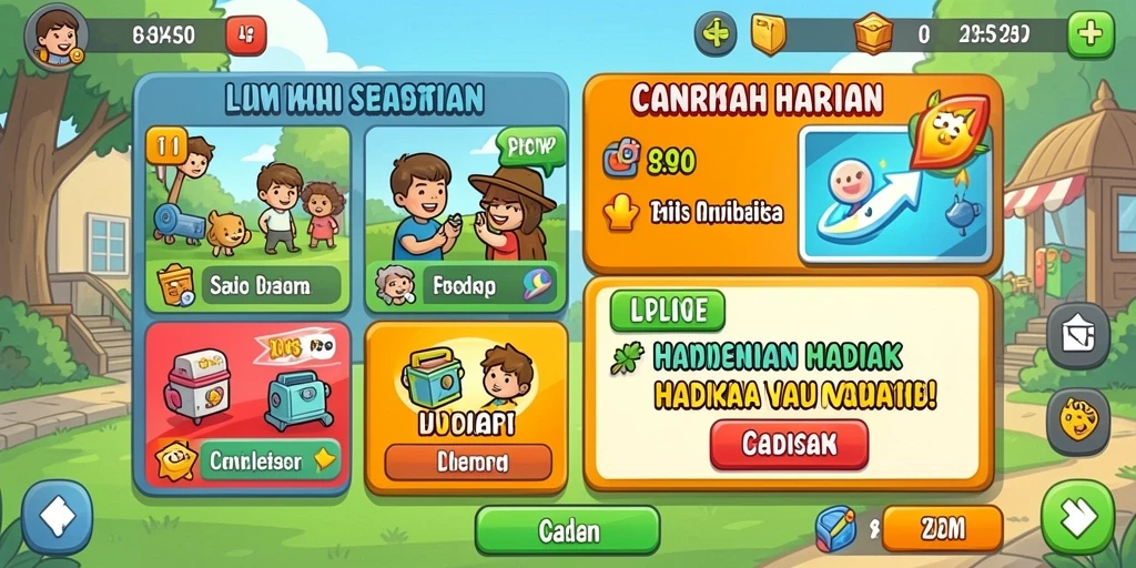 Tampilan awal game 8G8G yang menarik.