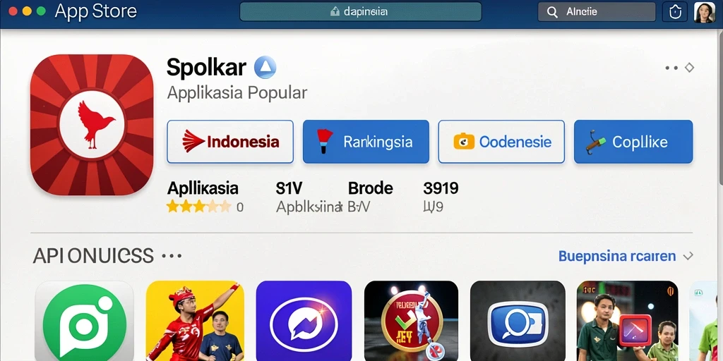 Screenshot menunjukkan tampilan antarmuka yang menarik.
