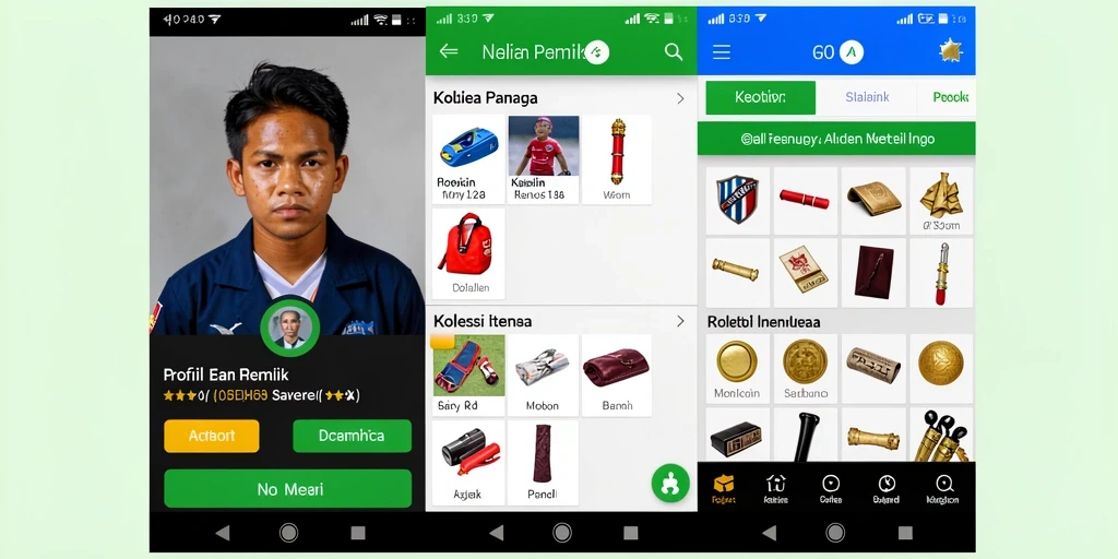Tampilan antarmuka yang menarik dan user-friendly.