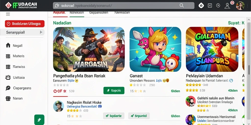 Tampilan antarmuka yang menarik dan mudah digunakan.