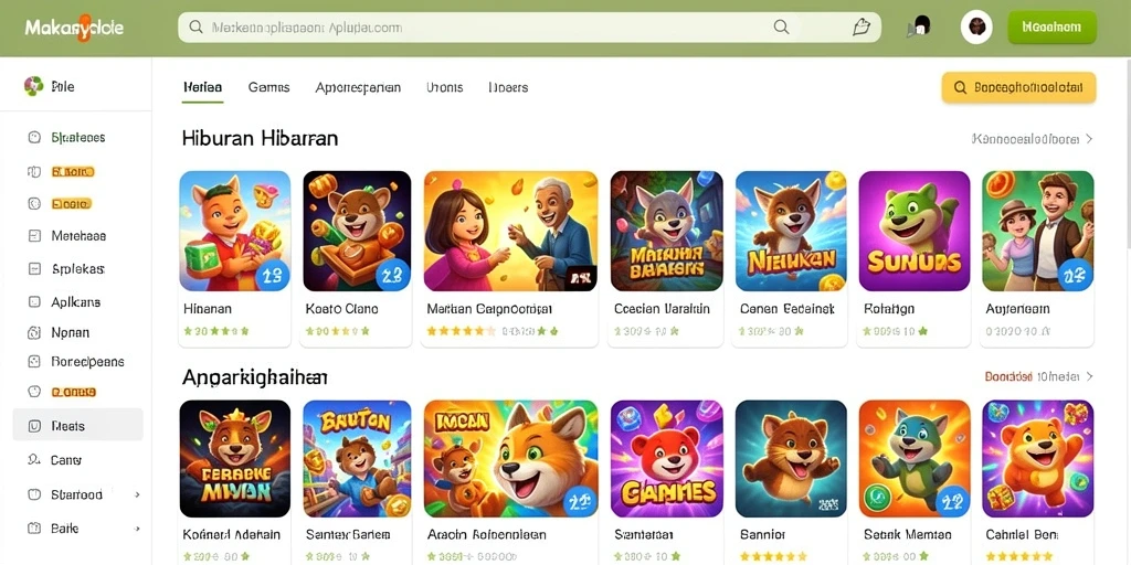 Tampilan antarmuka yang user-friendly dan menarik.