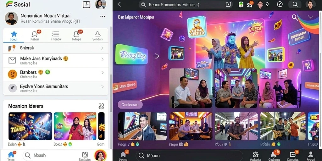 Tampilan antarmuka yang menarik dan mudah digunakan.