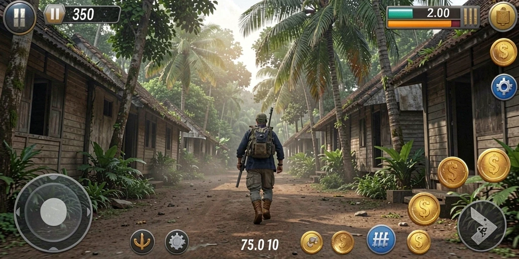 Antarmuka game yang menarik dan mudah digunakan.