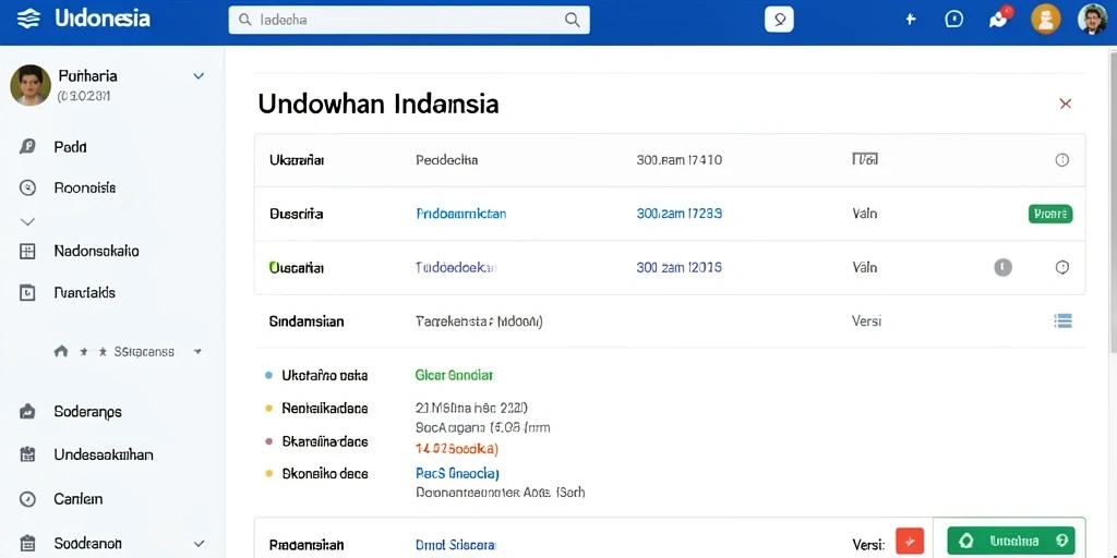 Tampilan antarmuka yang user-friendly.