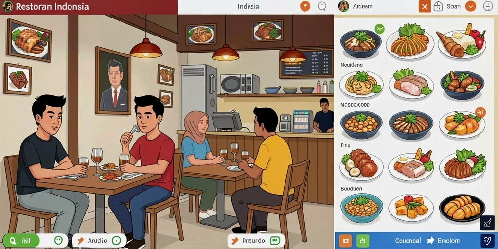 Tampilan antarmuka yang menarik dan user-friendly.