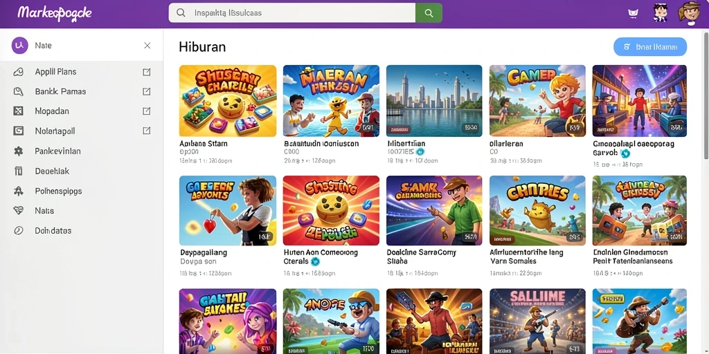 Tampilan utama game S9S9 yang menarik.