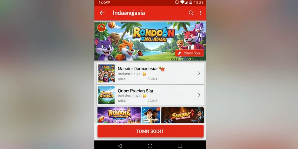 Tampilan antarmuka yang menarik dan mudah digunakan.
