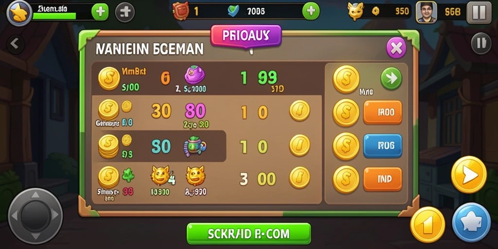 Tangkapan layar menampilkan permainan slot yang seru.